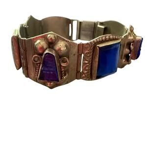 Taxco 925 Sterling Silver Chunky Bracelet